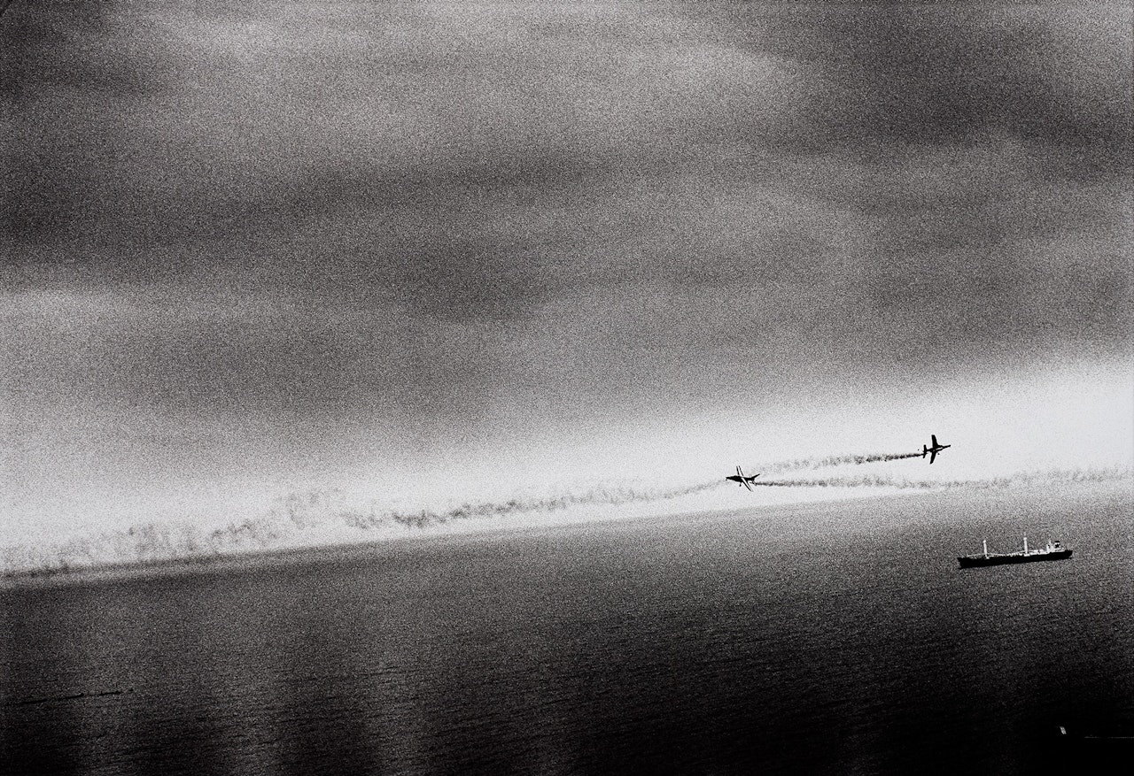 Patrouille de France, Monte Carlo by Helmut Newton