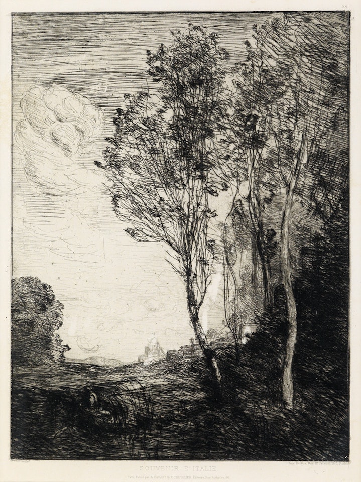 Souvenir d'Italie by Jean Baptiste Camille Corot