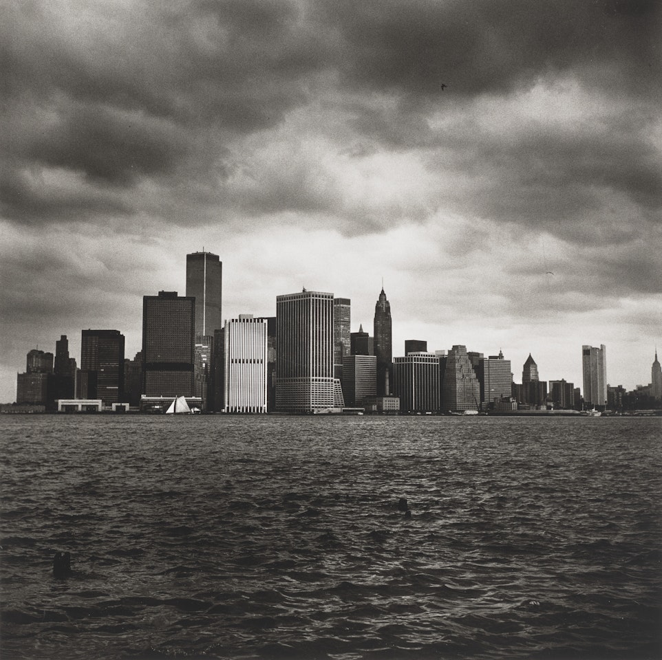 Lower Manhattan from the Harbor by Peter Hujar