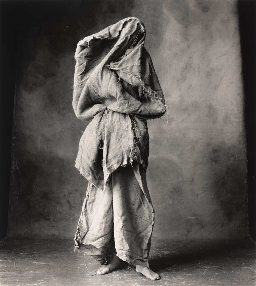 Woman in a Burlap Sack, New York by Irving Penn