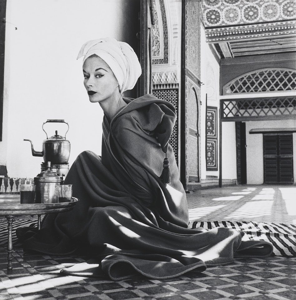 Woman in Moroccan Palace (Lisa Fonssagrives-Penn), Marrakech by Irving Penn