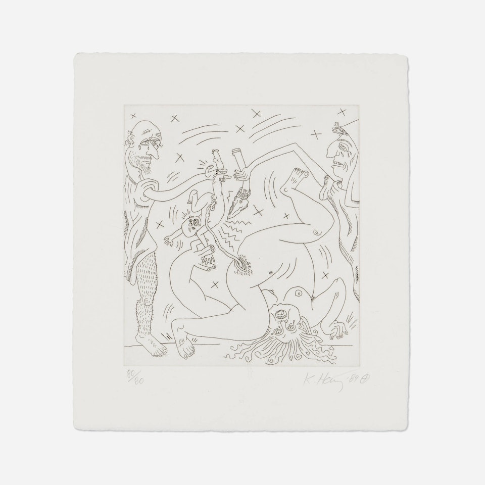 Untitled (from The Valley series) by Keith Haring