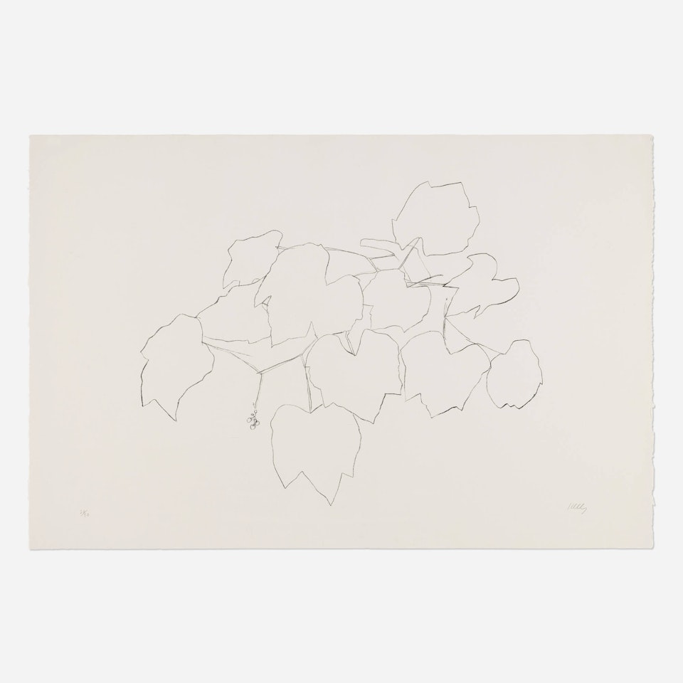 Grape Leaves I by Ellsworth Kelly