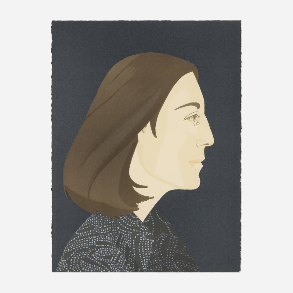 Ada Four Times 1 (from the Ada Four Times series) by Alex Katz