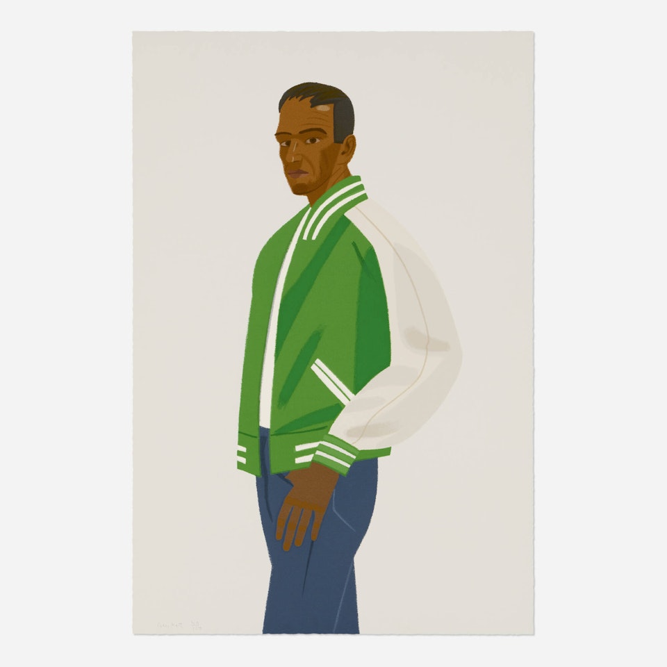 Green Jacket by Alex Katz
