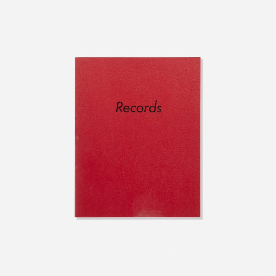 Records by Ed Ruscha