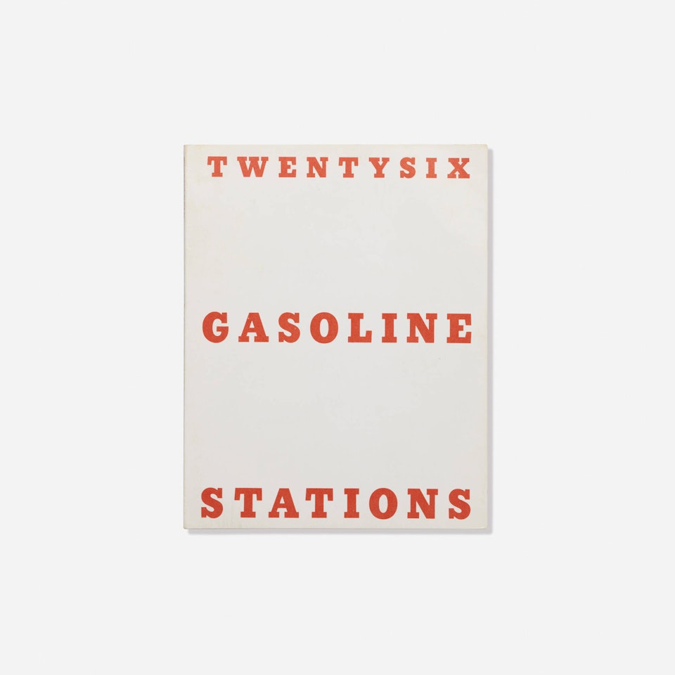 Twenty-Six Gasoline Stations by Ed Ruscha
