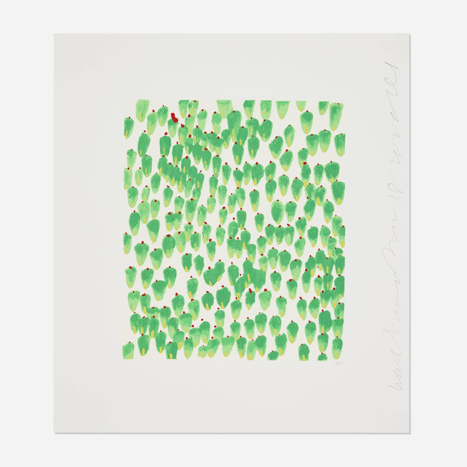 Wallflower 28 (from the Wallflowers series) by Donald Sultan