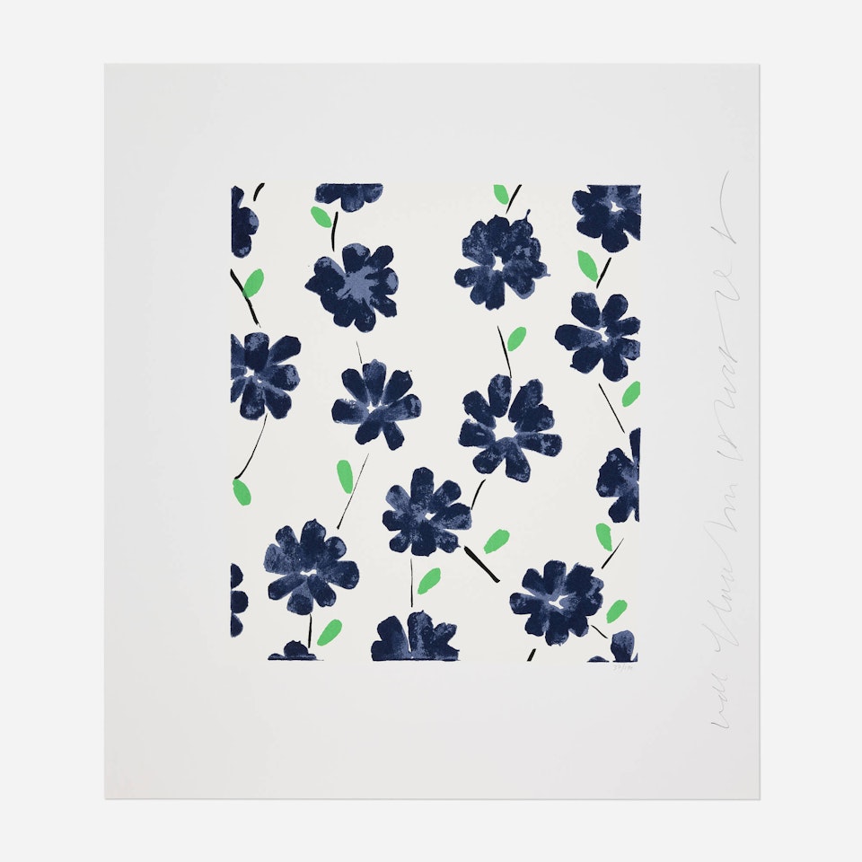 Wallflower 18 (from the Wallflowers portfolio) by Donald Sultan