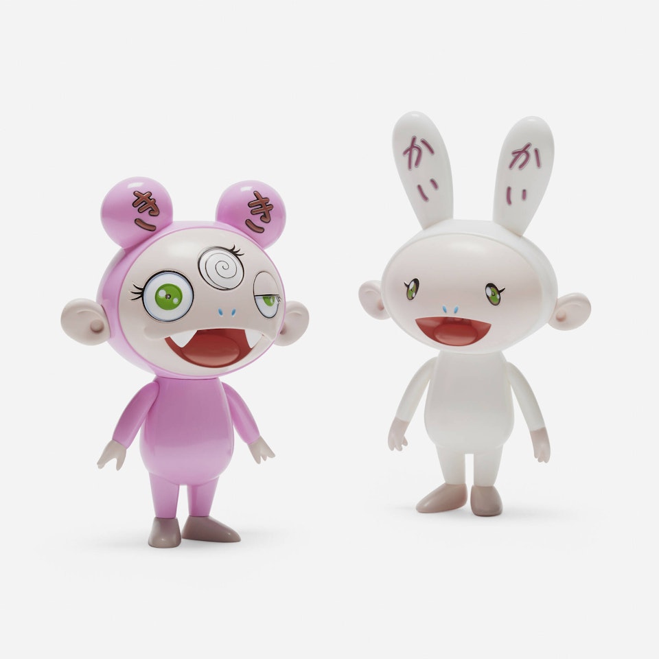 KaiKai; Kiki (two works) by Takashi Murakami