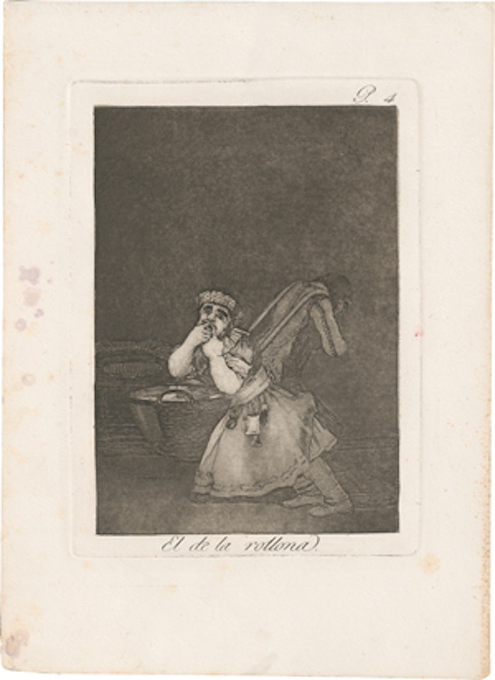El de la rollona by Francisco José de Goya