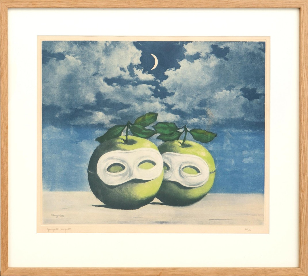 "The Hesitant Waltz" by René Magritte