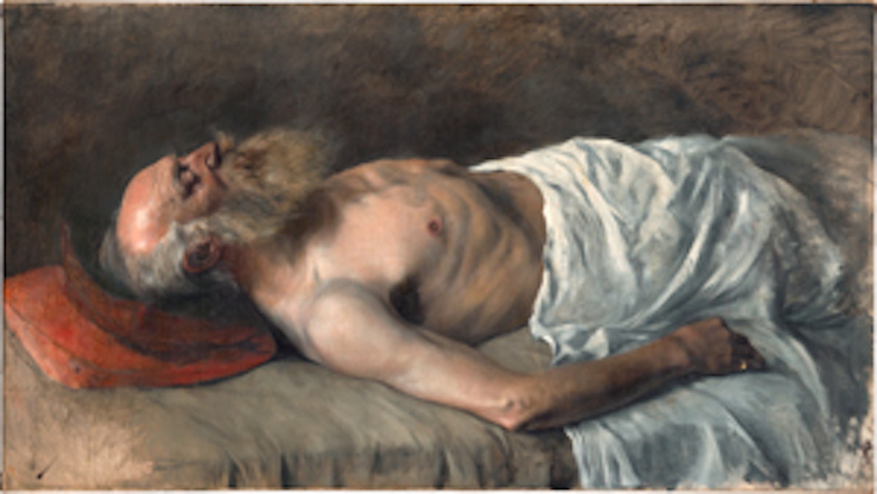 Der lange Schlaf, Ende 19. Jh. by Russian School