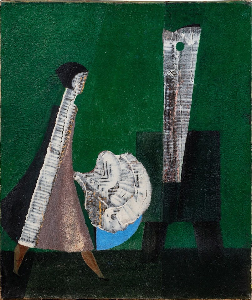 Les fiancés by Max Ernst