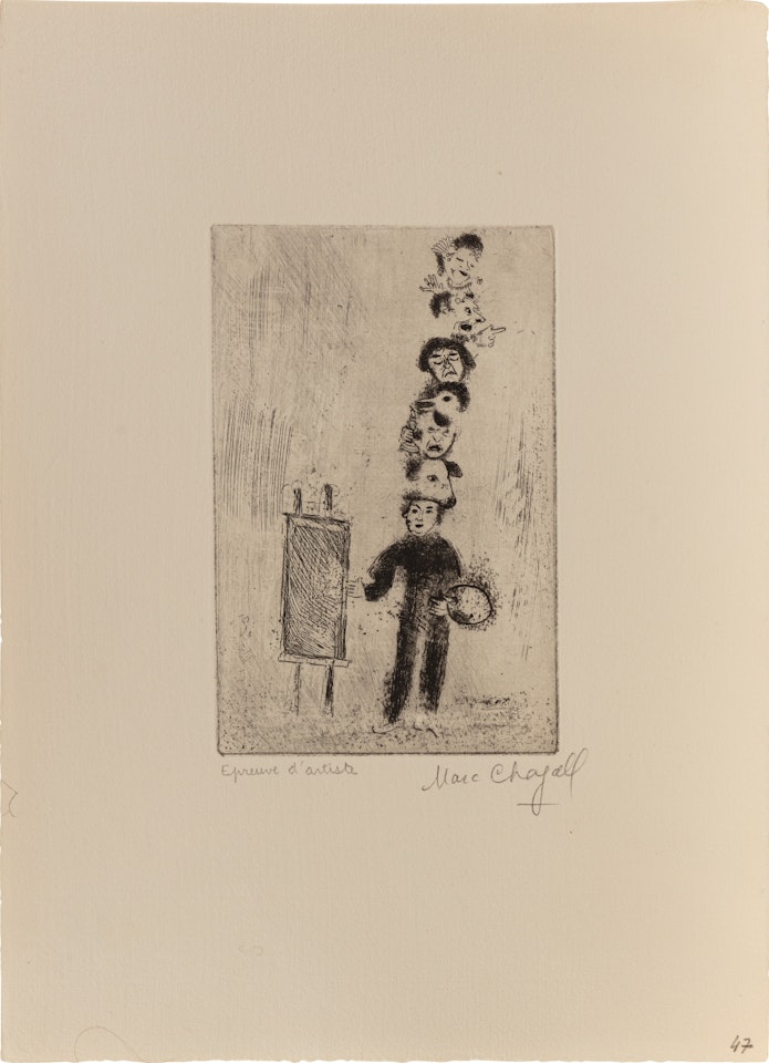 Die Sieben Todsünden (Les Sept Péchés Capitaux) (Neuf œuvres) by Marc Chagall
