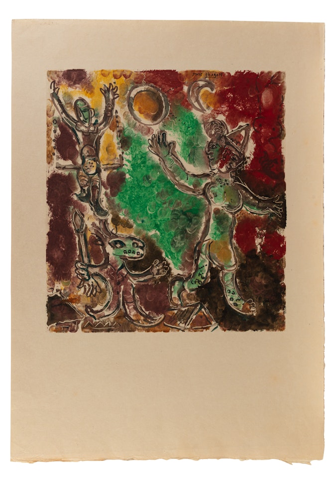 L"Acteur by Marc Chagall