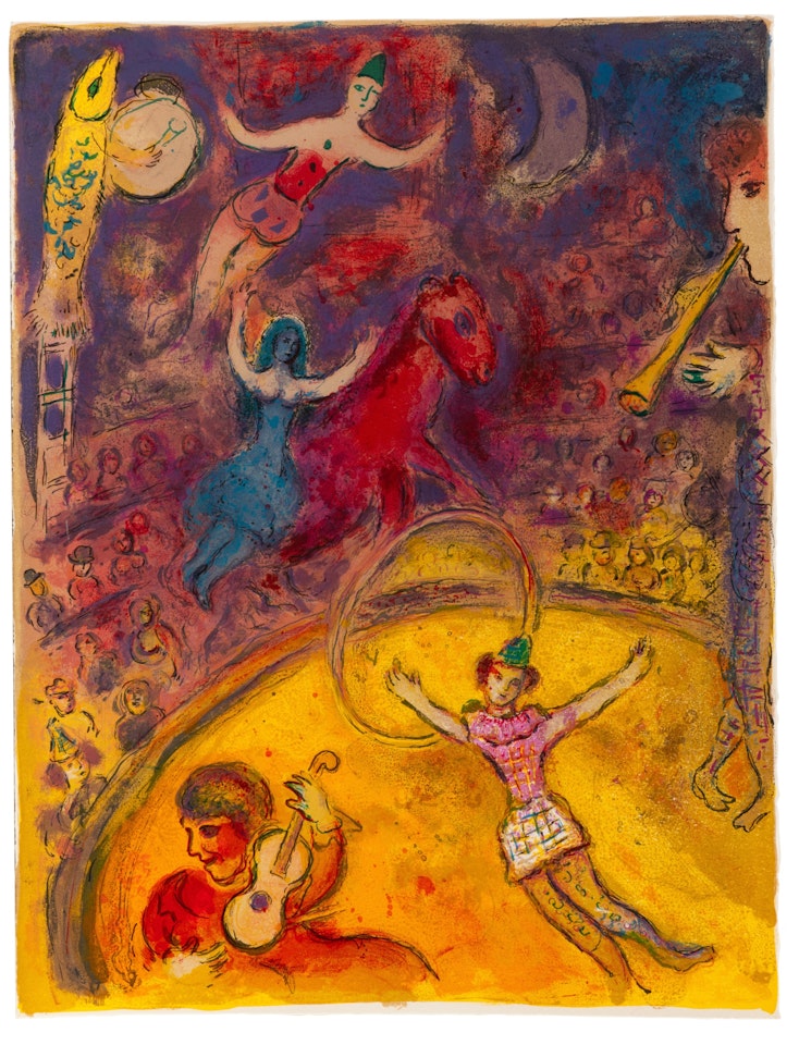 Cirque by Marc Chagall