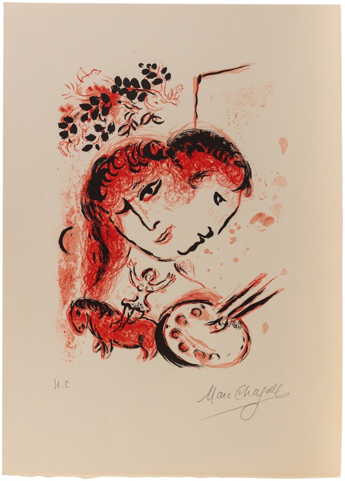 Lithographies, Vol. III (Deux œuvres) by Marc Chagall