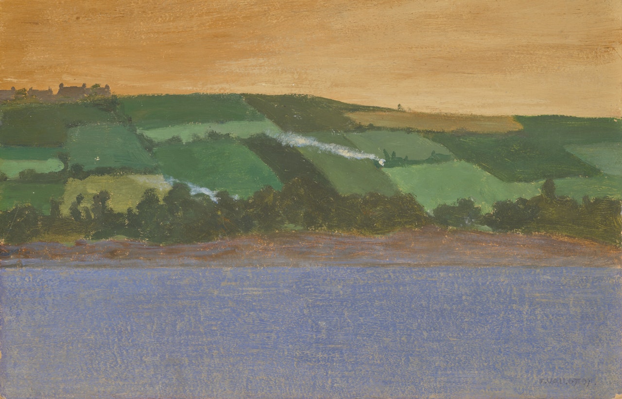 Paysage côtier by Félix Vallotton