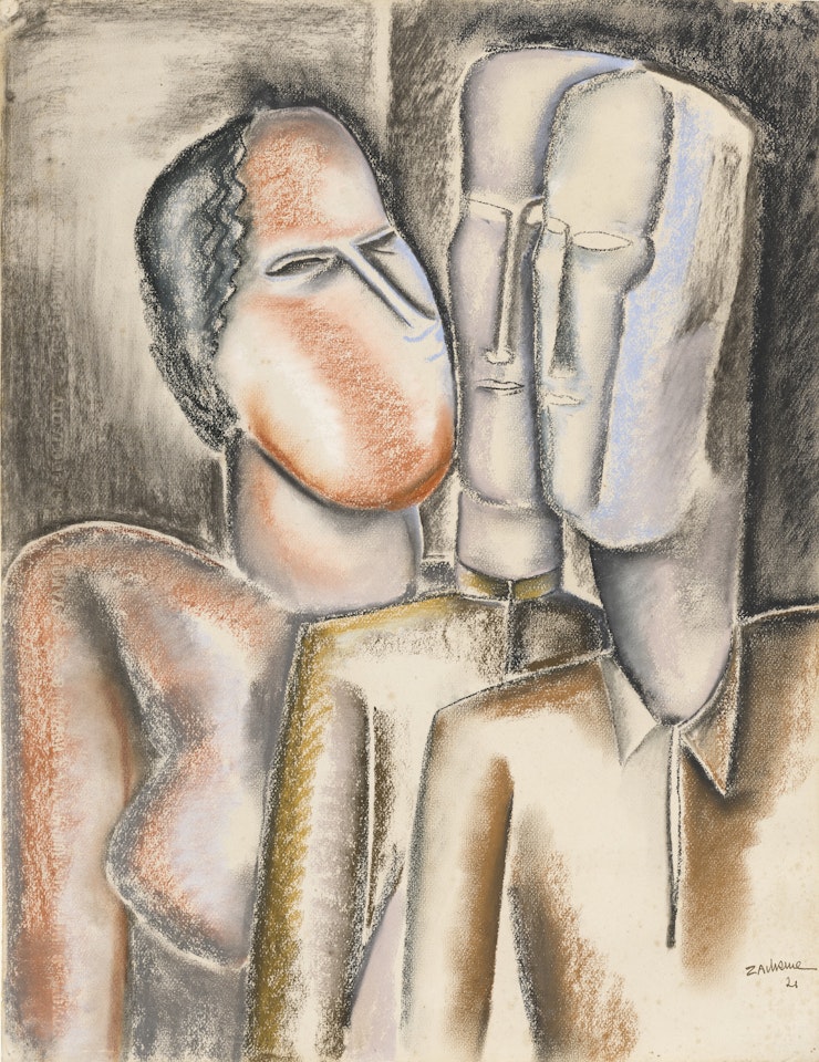 Groupe de personnages by Ossip Zadkine
