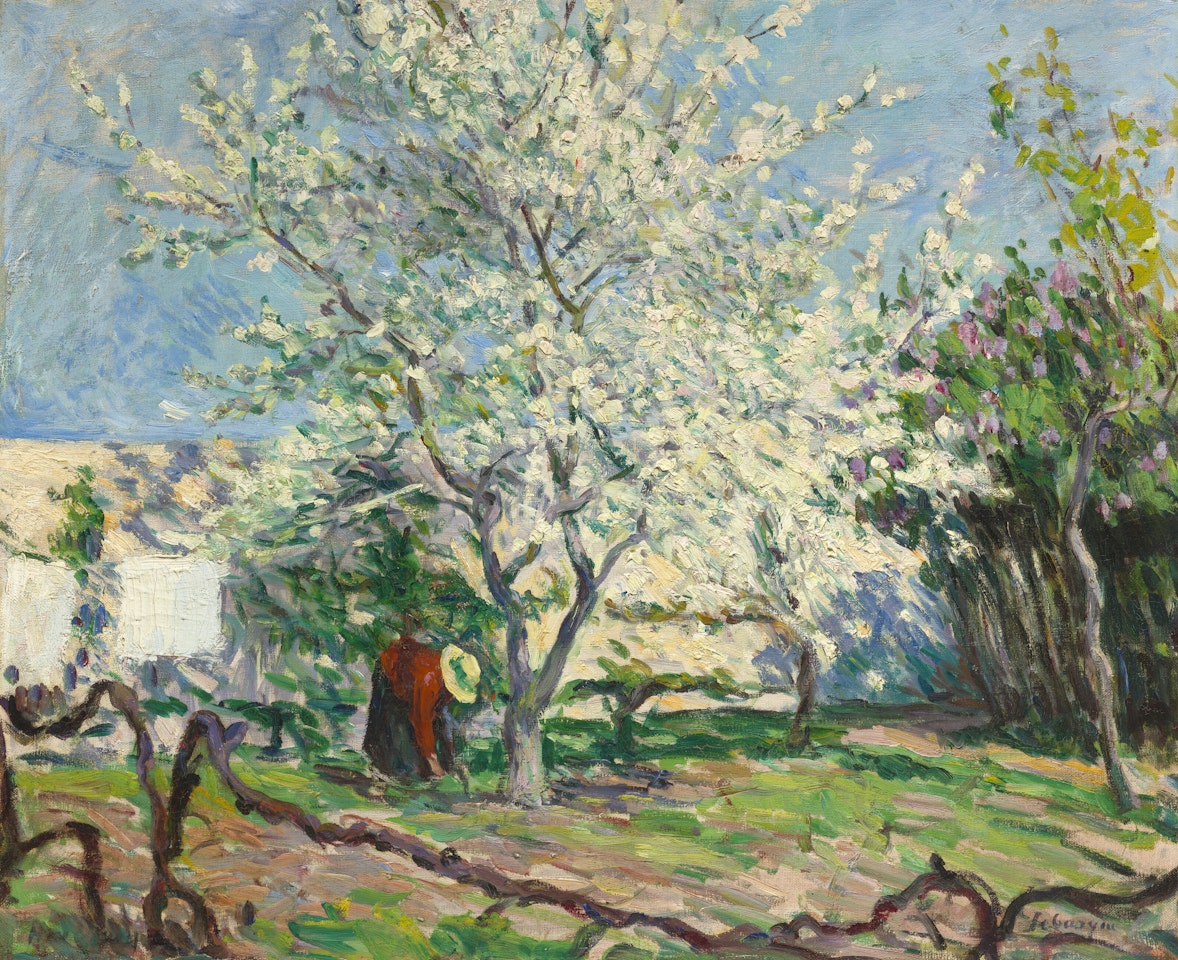 Pommiers en fleurs by Henri Lebasque