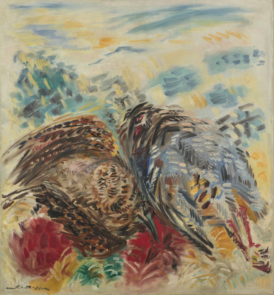 Oiseaux abattus by André Masson