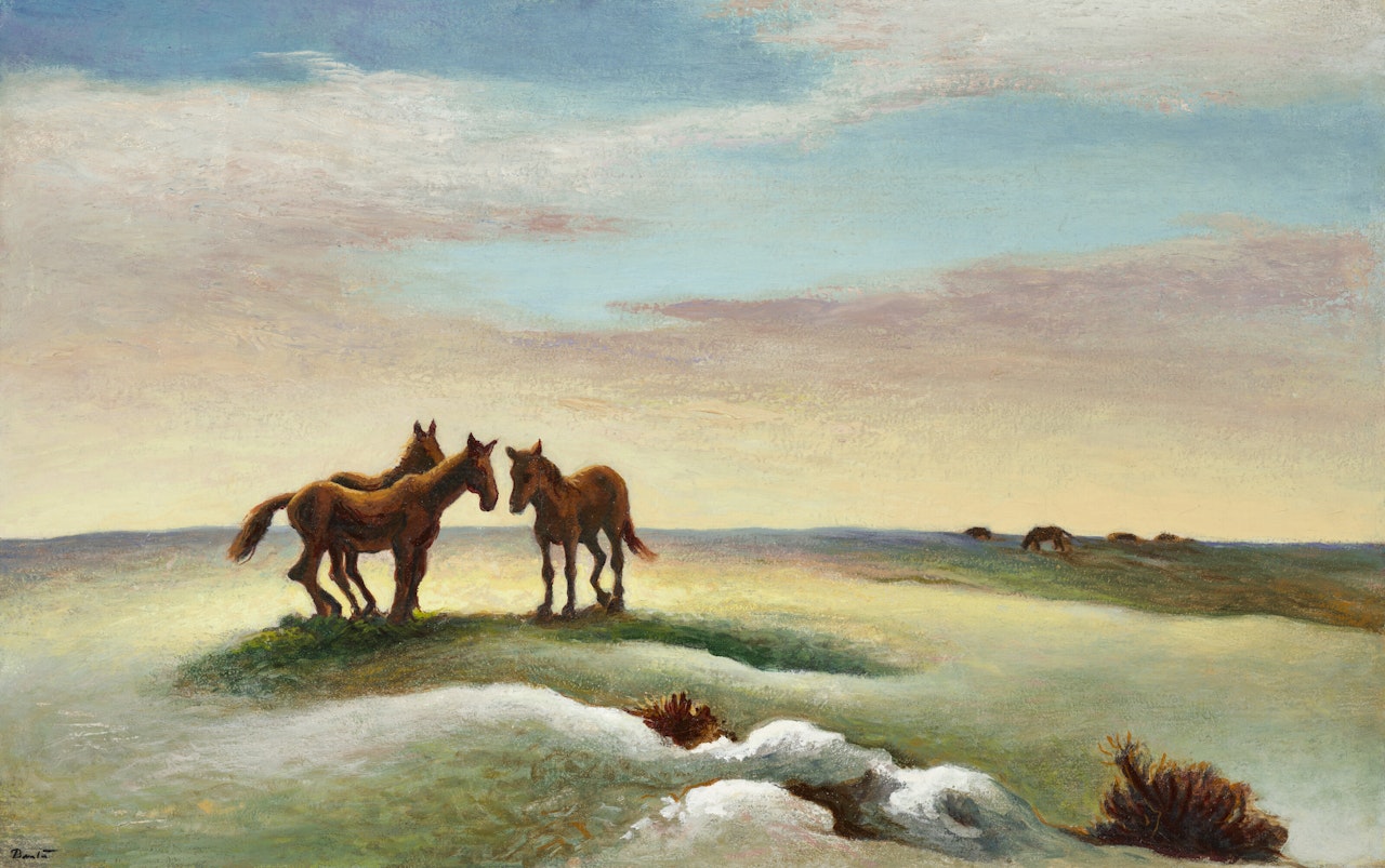 Conversation by Thomas Hart Benton
