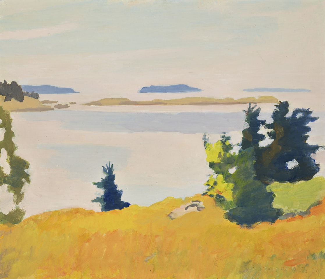 South Meadow, Afternoon by Fairfield Porter