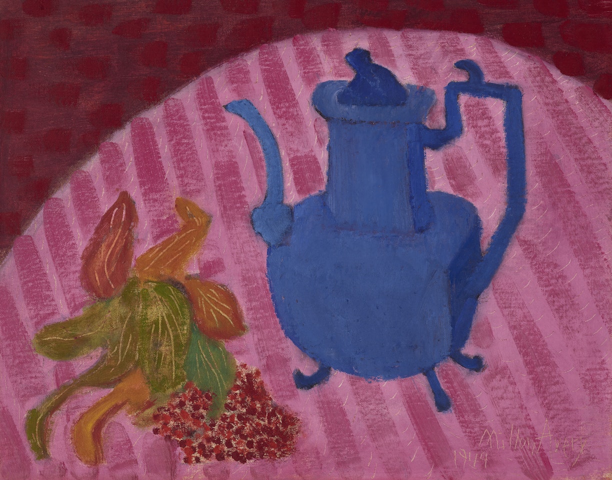 Blue Teapot by Milton Avery