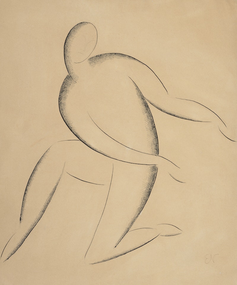 Kneeling Figure by Elie Nadelman