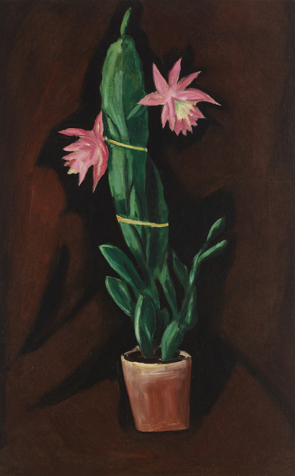 Cerise Cactus by Marsden Hartley