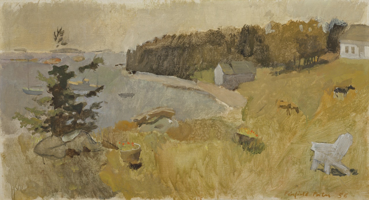 Maine Coast by Fairfield Porter