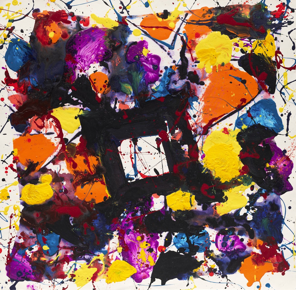 Composition by Sam Francis