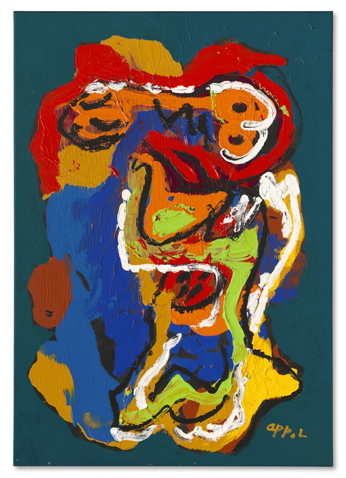 Personnage d"été No. 1 by Karel Appel