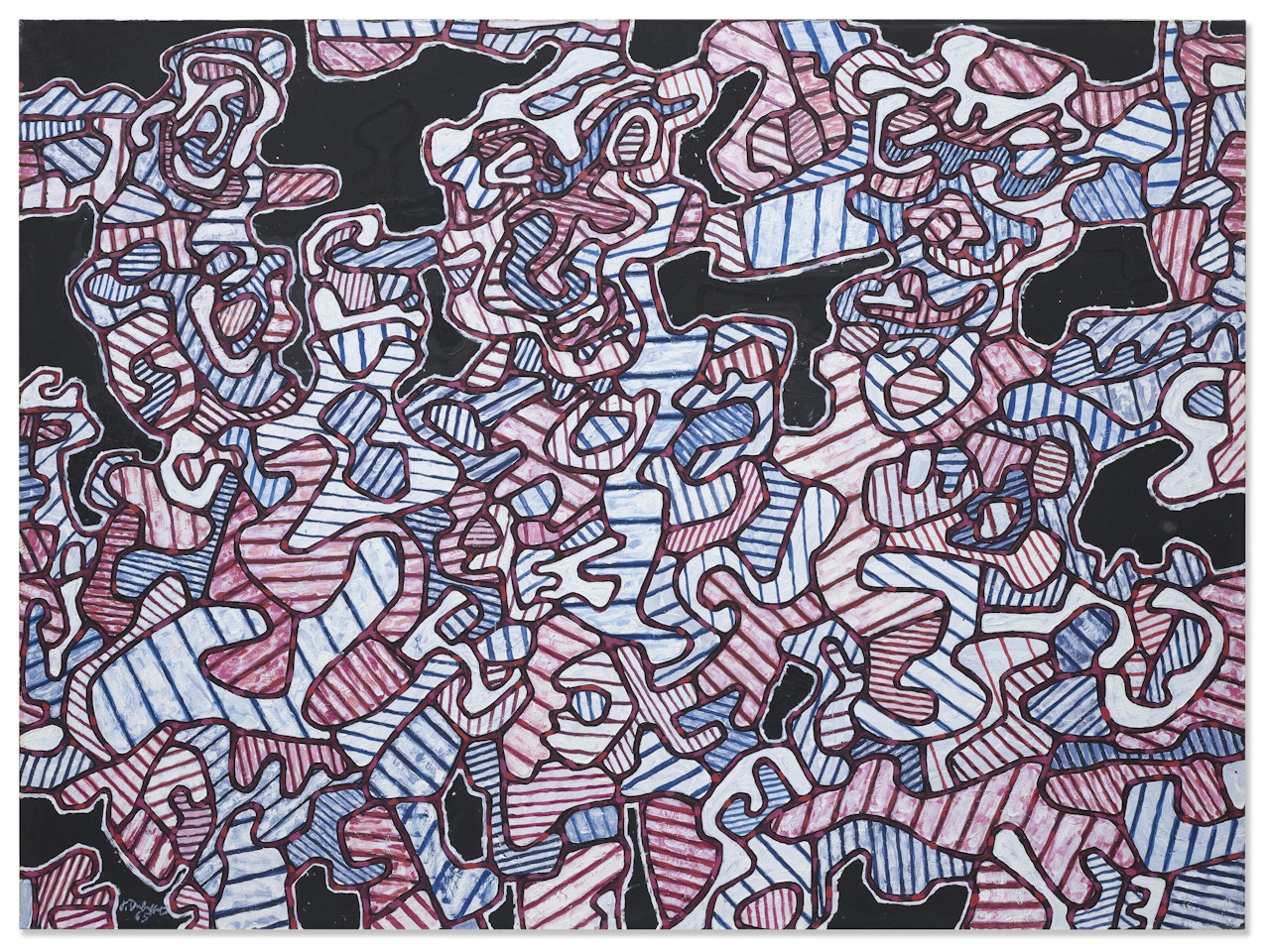 Prestation de serment by Jean Dubuffet