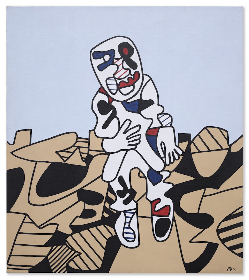 Marche en Campagne by Jean Dubuffet