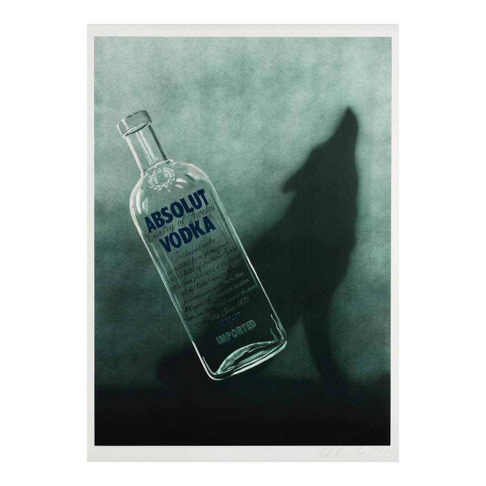 Absolut by Ed Ruscha