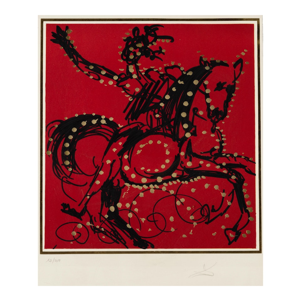 James the Greater, from The Twelve Apostles (Knights of the Round Table) (Field 72-14-L) by Salvador Dali