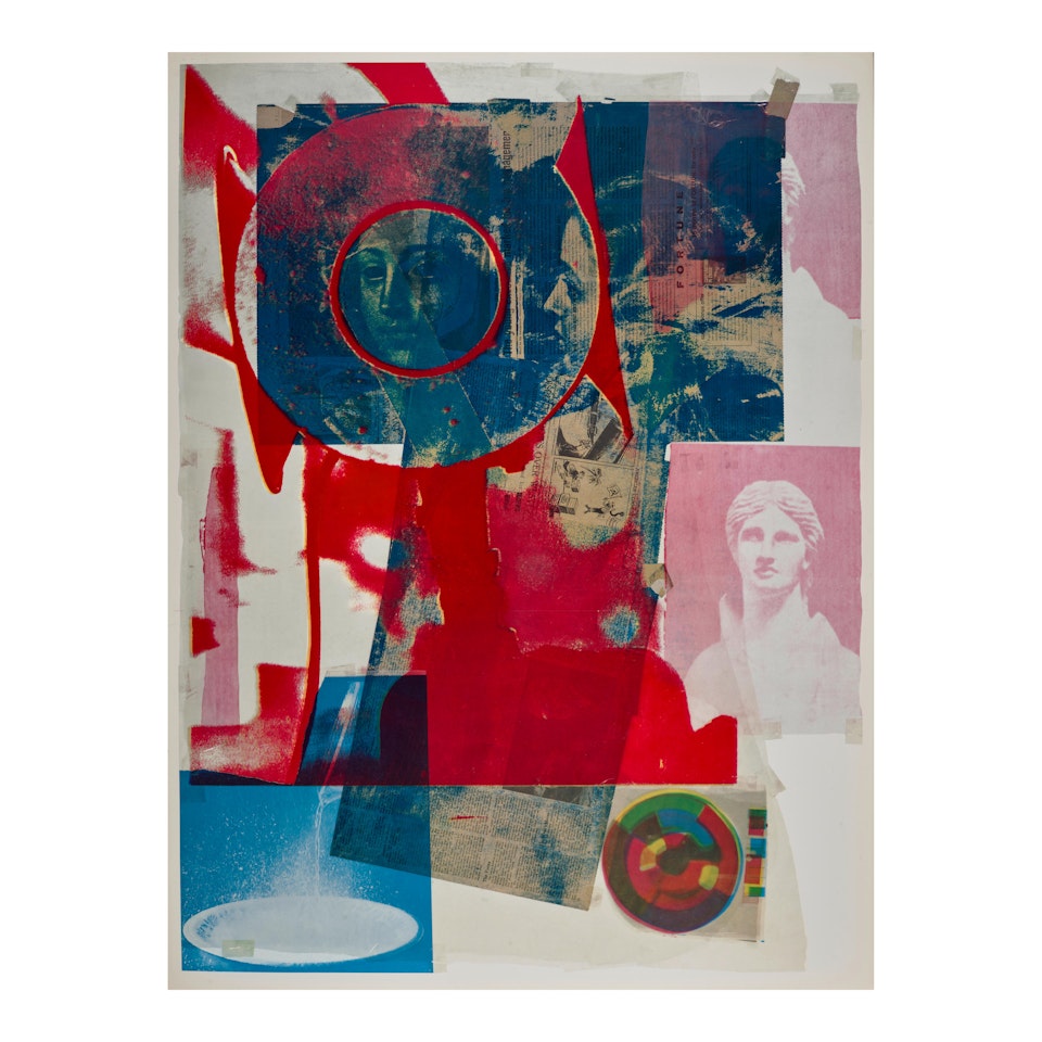 Quarry (Foster 59) by Robert Rauschenberg