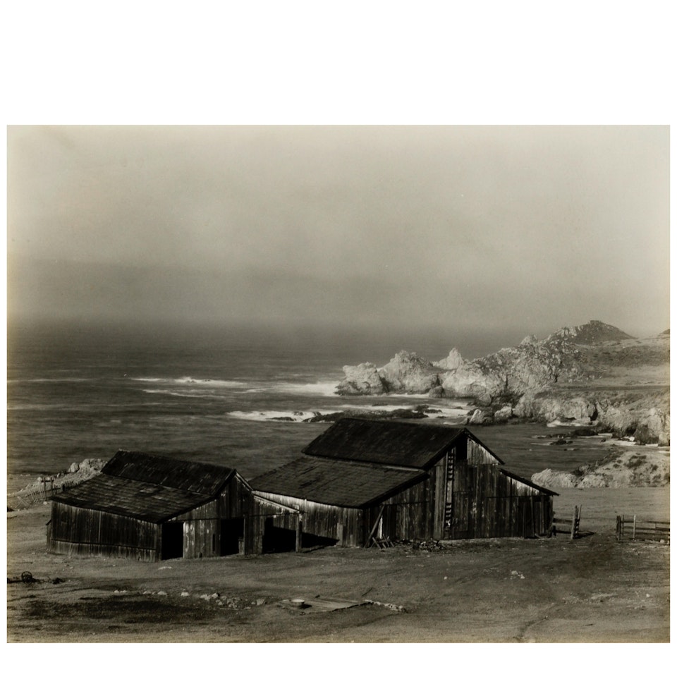 "Deserted Landing" (Monterey Coast) by Edward Weston