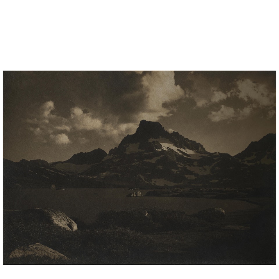"Thousand Island Lake, Banner Peak" by Ansel Adams