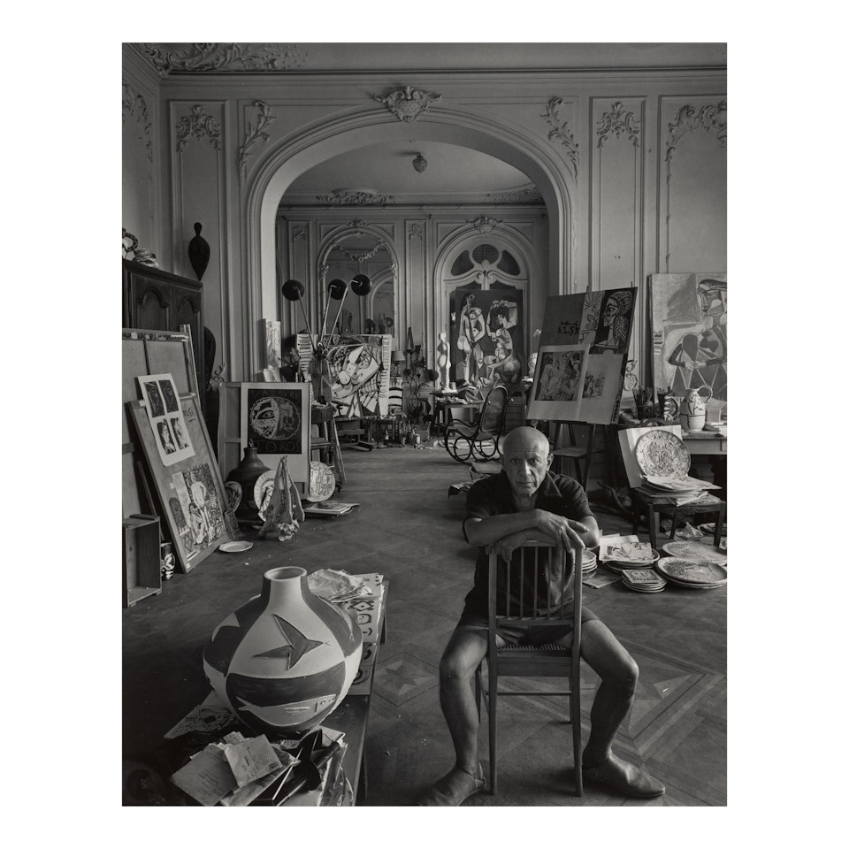 "Picasso, Villa la Californie" by Arnold Newman
