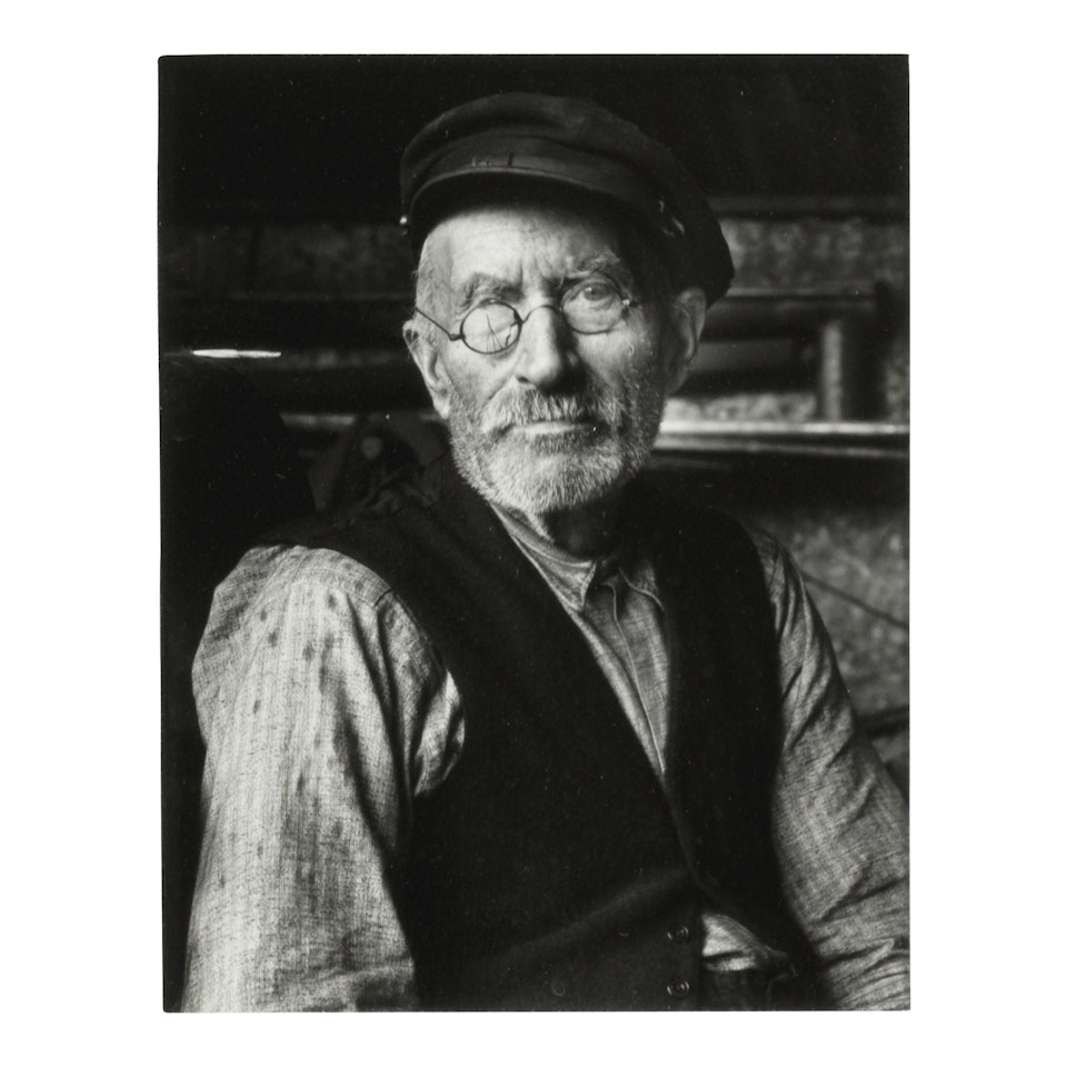 "M. Pelletier, Gondeville, Charente, France" by Paul Strand