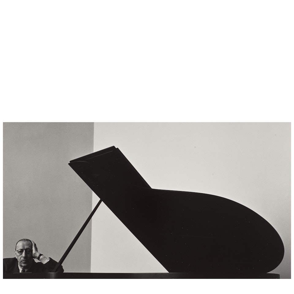 "Igor Stravinsky" by Arnold Newman