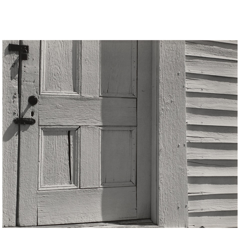 Church Door, Hornitos by Edward Weston