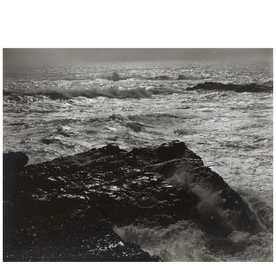 Surf, Point Lobos by Edward Weston