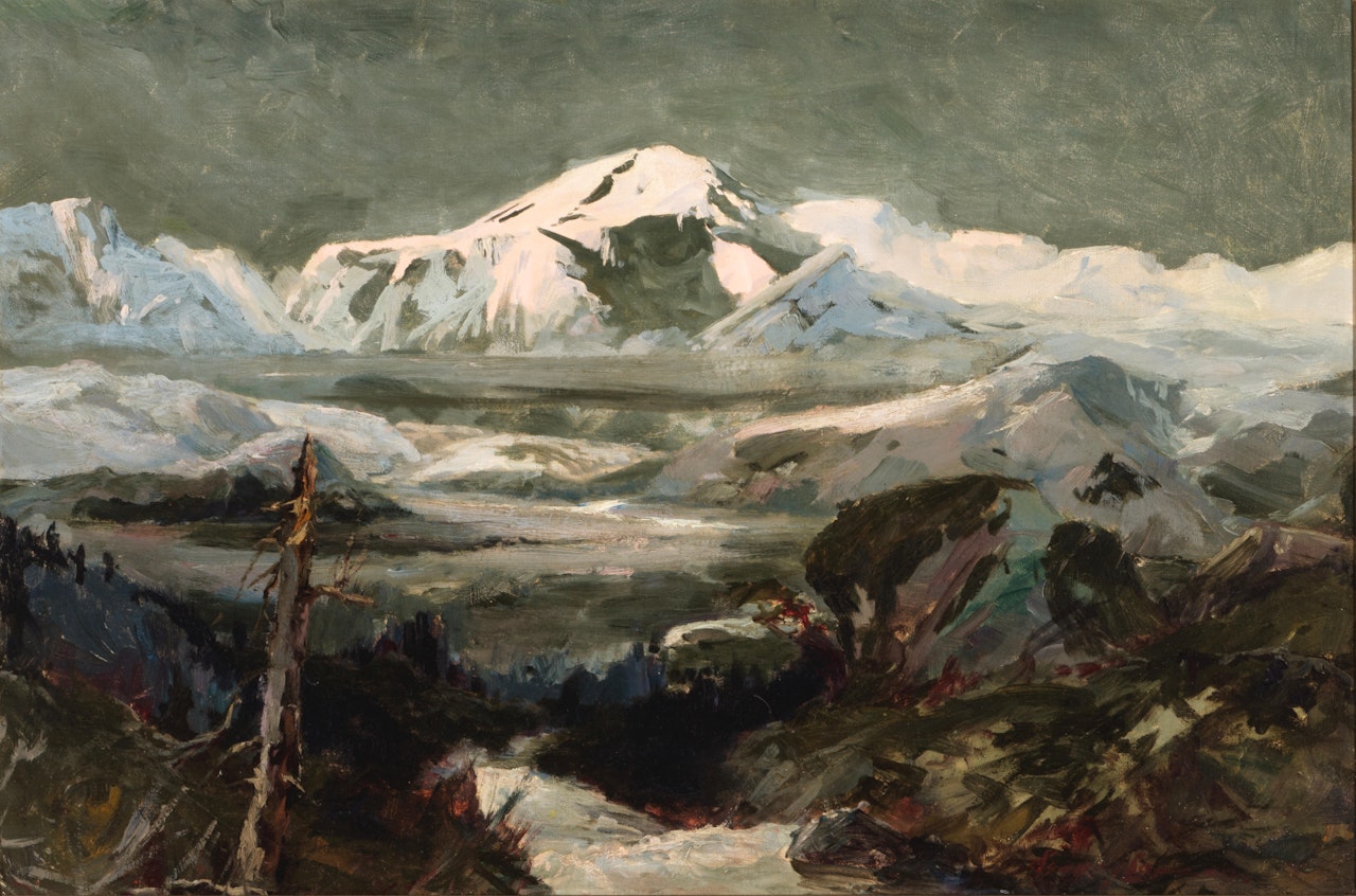 Mt. McKinley from Lower Peters Hills by Sydney Mortimer Laurence