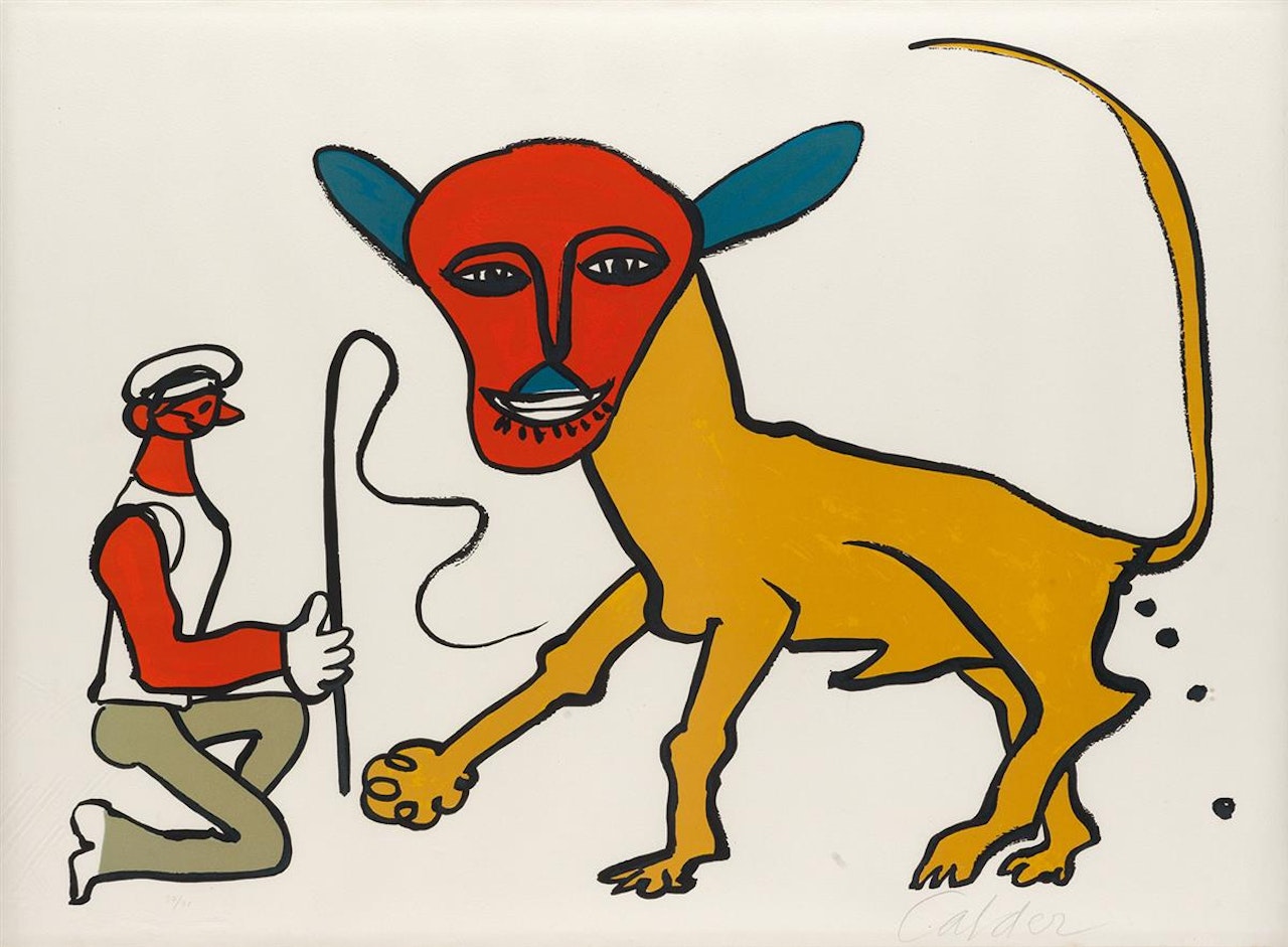 Lion Tamer by Alexander Calder