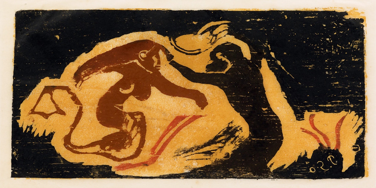 Sirène et Dieu marin by Paul Gauguin
