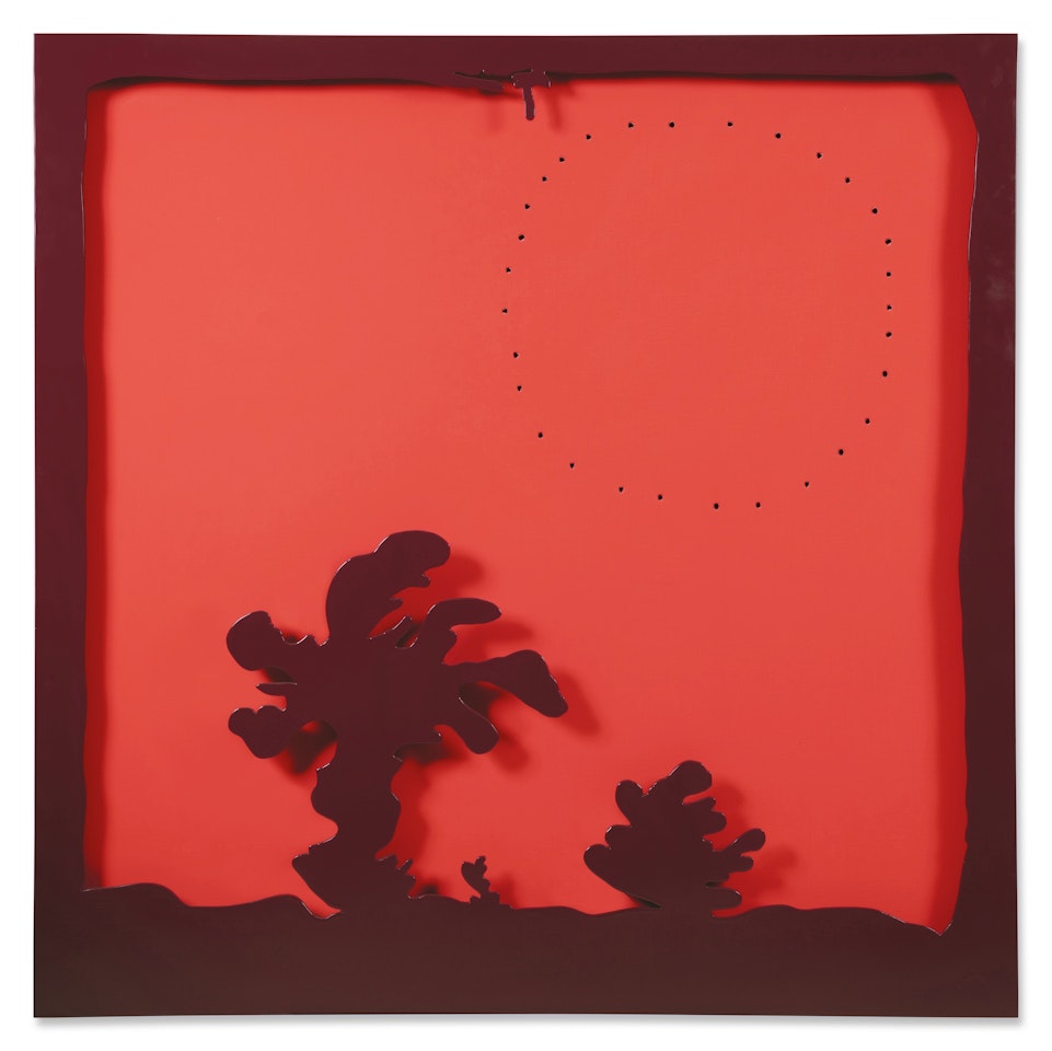 Concetto spaziale, Teatrino by Lucio Fontana